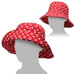 BC WOMEN RED BUCKET HAT