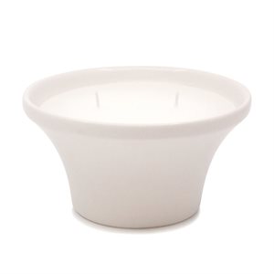 BB CANDLE IN CERAMIC HOLDER / LINEN