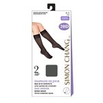 SC KNEE HIGHS CONFORT BAND / 2-CHARCOAL
