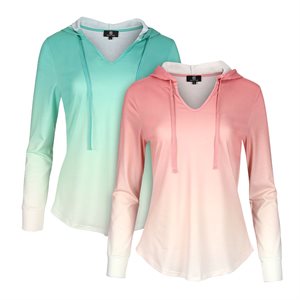 BB WOMEN FRENCH TERRY HOODIE TOP